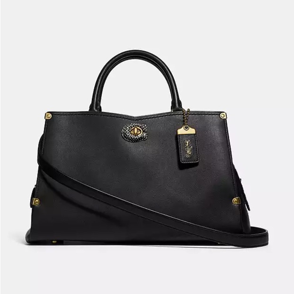 Coach 1941 Mason Satchel Bag with Snakeskin 38717